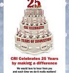 25th Anniversary Flyer-small cake